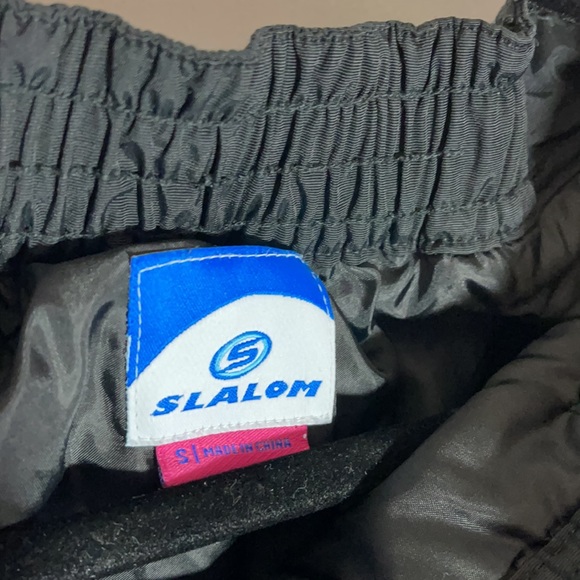 SLALOM Snow Pants Size Small Velcro Sides WaterResistant - Picture 6 of 9